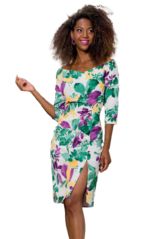 2024 Vrouwen Vintage Prinses Bloemen Kant Cocktail V-hals Party Aline